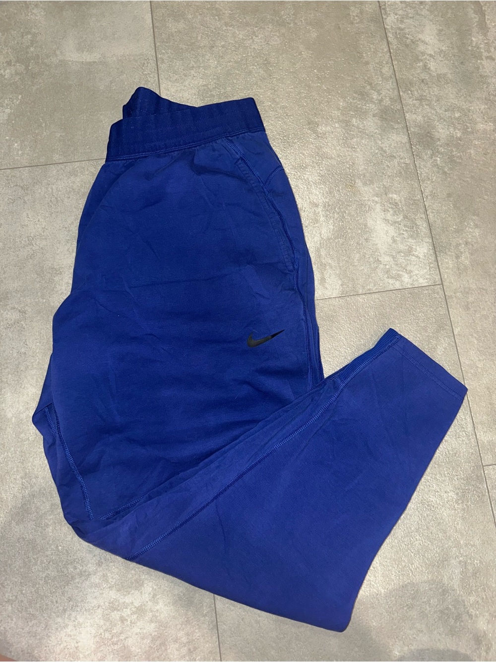 Nike Men's Blue Athletic Jogger Pants